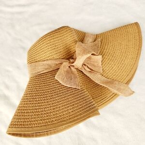 Elegant Tan Sun Hat